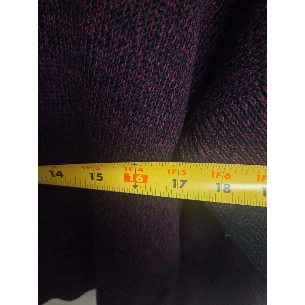 Vintage 90s Bugle Boy Mens Sweater Burgundy Colorblock Logo Pullover Size Medium